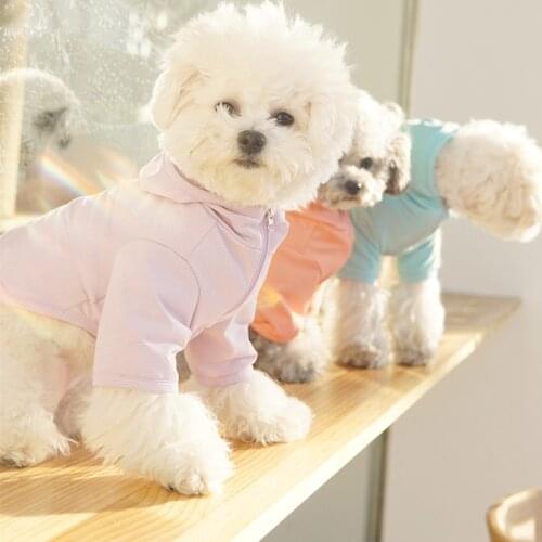 Pet Clothes Dog Hoodies Sun Proof Fashion Coat for Dogs Two Legged Summer High Elastic Clothing Teddy Corgi Bichon Dogs Costumes