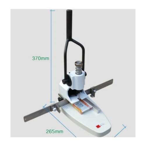 Manual Album/Paper/Tags Single Hole Punch Machine File Drilling Machine