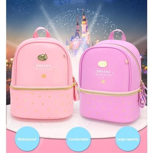 Disney Fashion Mummy Maternity Nappy Bag Large Capacity Cartoon School Bag Travel Backpack for Baby Care Womens Fashion Bag