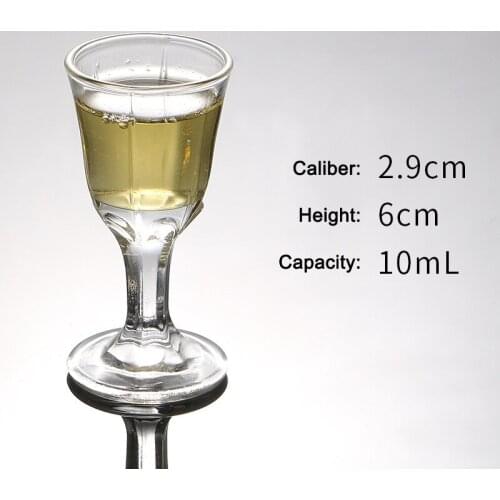 Heavy Base Shots Glass Chineses Style Drinking Tool Bar and Party Glass Tumblers Home Accessories