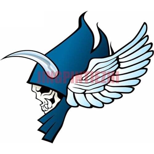 Car Stickers Vinyl Motorcycle Decal Car Window Body Decorative Macross Delta Grim Reaper Personality