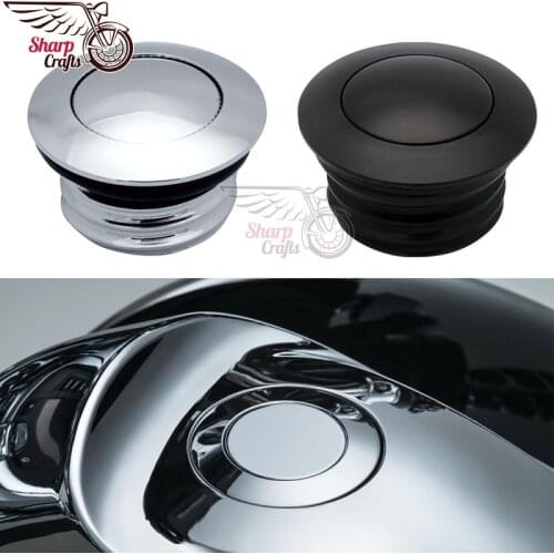 Motorcycle POP-UP Screw-In Flush Mount Fuel Tank Gas Cap For Harley Sportster XL883 XL1200 Forty eight Dyna FXD Softial Fat Boy