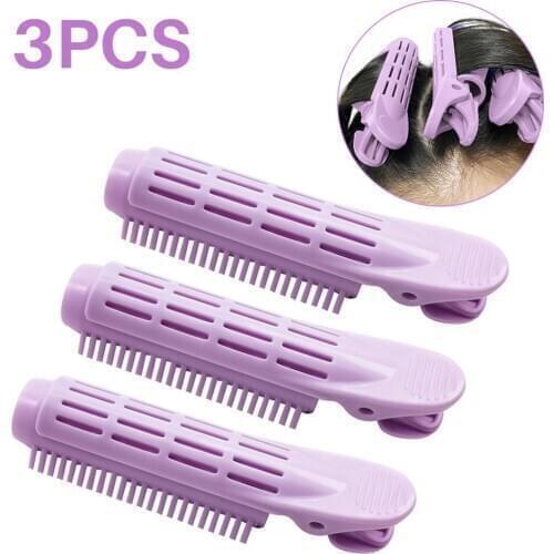 3pcs Hair Curler Clips Clamps Roots Perm Rods Styling Rollers Fluffy DIY Hair Tools Hair Root Volume Clip Hair Clips For Women