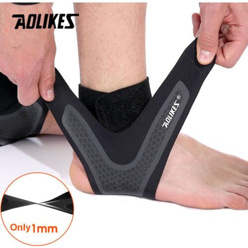 1Pc Fitness Ankle Brace Ankle Strap Gym Ankle Protection Running Cycling Sport Support Guard Foot Bandage Elastic Unisex Univers
