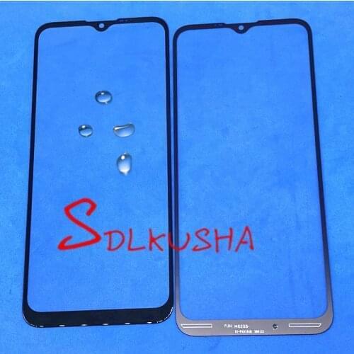 10Pcs Front Outer Screen Glass Lens Replacement Touch Screen LCD Cover For Motorola Moto G8 Power Lite XT2055