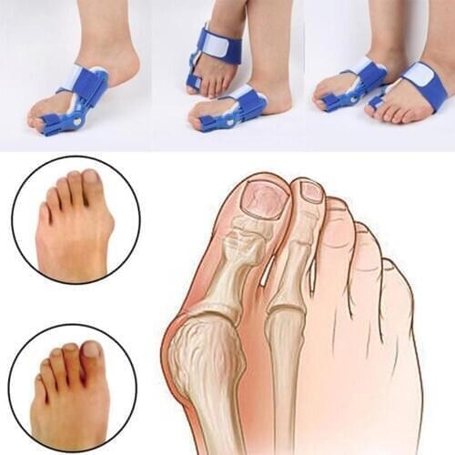 2Pcs Foot care Tool Big Toe Hallux Valgus Orthosis Brace Bunion Splint Straightener Corrector Foot Pain Relief Pedicure
