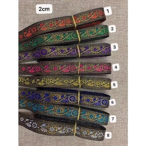 2cm nation style jacquard ribbon,XERY191203K