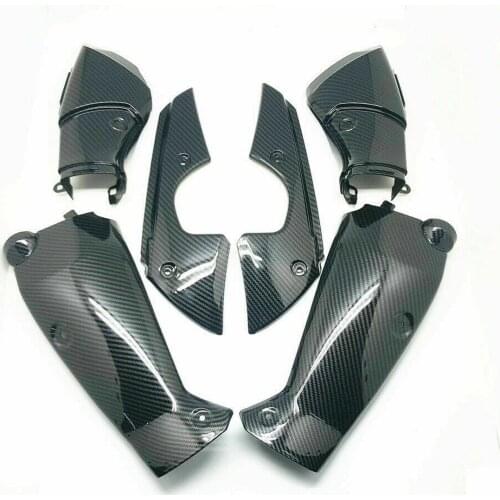 Carbon fiber pattern 6PCS AIR INTAKE COVER KIT For YAMAHA YZF R1 2009-2014