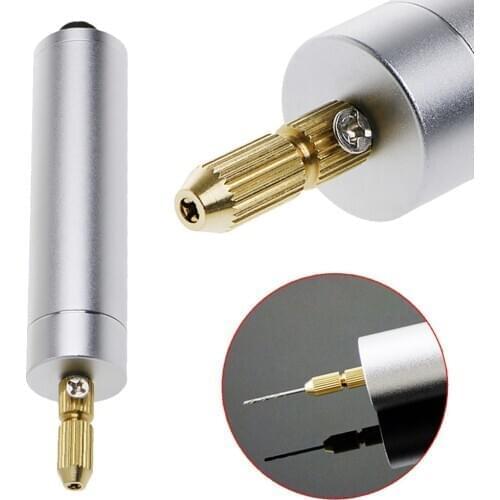 DC 5V DIY Mini Micro Small Electric Aluminum Hand Drill for Motor PCB 23mm 2017