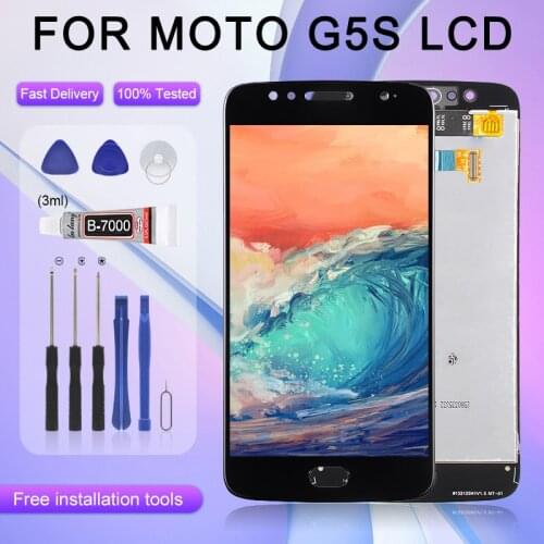 5.2inch Original For Motorola XT1793 Display For Moto G5S Lcd Touch Panel Digitizer Assembly XT1794 XT1792 Screen Free Shipping