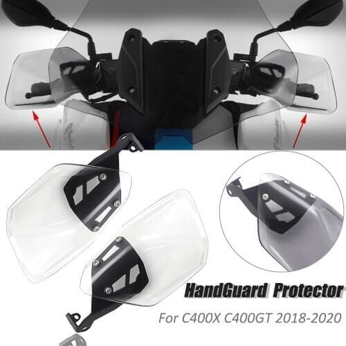 For BMW C400X C400GT 2018-2020 C400 X GT Motorcycle Handguard Hand Guard Shield Protector Windshield C 400 X/GT