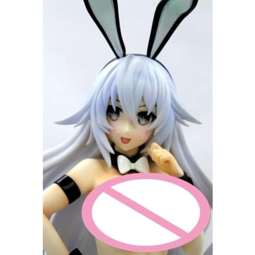 Hyperdimension Neptunia: Black Heart Bunny Ver. 1/4 naked anime figure sexy anime girl figure