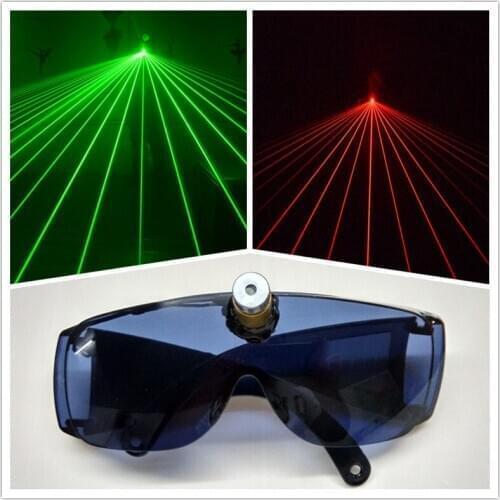 China factory cheap price high quality laser glasses dj glowing glasses for party stage show