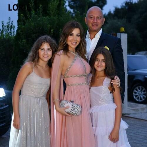 LORIE Womens Evening Chiffon Dresses