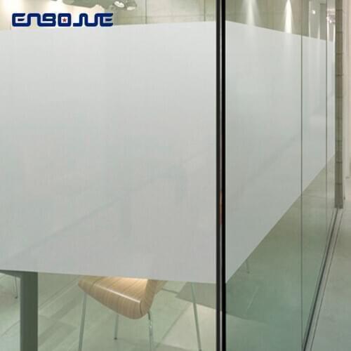 0.4x5M Frosted Opaque Window Glass Muursticker Office Glass Self Adhesive Wall Stickers Bathroom Sliding Door Diy Window Film