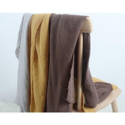 Multicolor Cotton Gauze Fabric Wedding Decor Napkins Table Banners Home Decore Party Table Cloth 52 Inch Width Custom Length