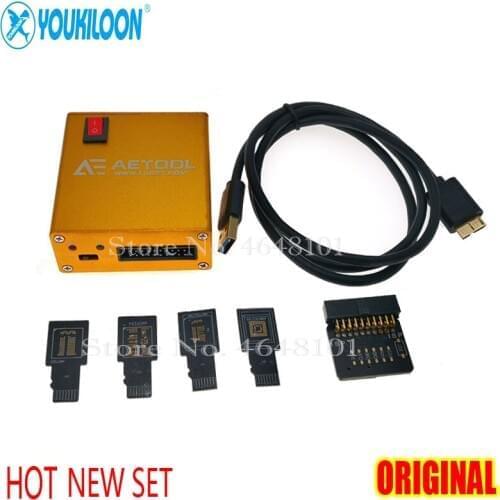2020 NEW ORIGINAL AETOOL BOX with Source Welding Plate + Cable / AETOOL EMMC programmer forOPPO R15 R15X A5 A7 K1