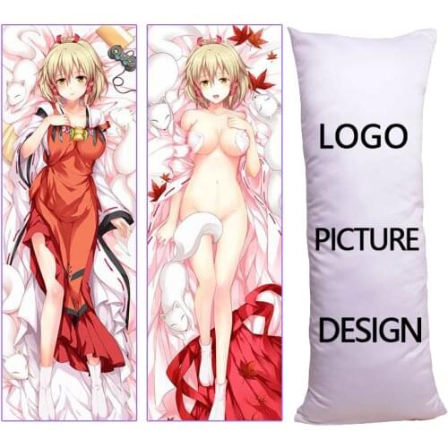 The love of the fox Anime Dakimakura Long Pillow Big Life Cushion Hugging Body Custom Print Wedding for Sleeping Dropshipping