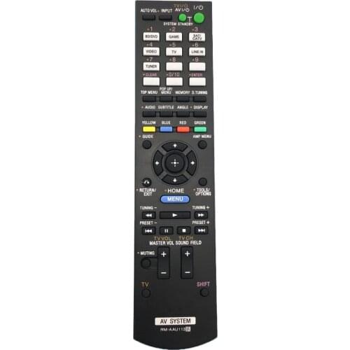 Remote control suitable for sony tv AV SYSTEM Audio power amplifier RM-AAU113 CONTROLLER
