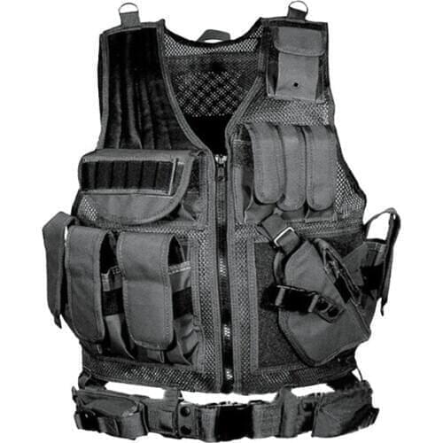 Adjustable Tactical Vest Airsoft Paintball Vests Molle Combat Assault Hunting Accessories Men Army CS Hunting Camouflage Vests