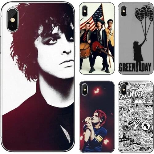 For Samsung Galaxy S7 S8 S9 S10E S20 FE Note 10 20 Edge Lite Plus Ultra Coldplay-Green-Day-Rock-Billie-Joe Silicone Case