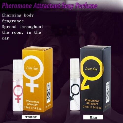 Sexy Perfume for Woman Seduce Aphrodisiac Woman Body Spray with Pheromone Flirt Perfume Men Attract Boy Fragrance 4ML