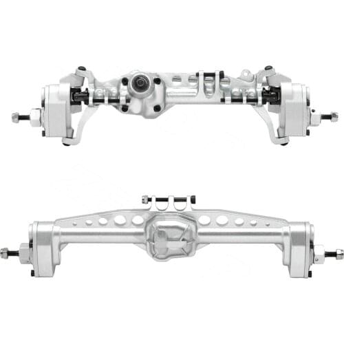 Heavy Duty Front Rear Alloy Assembled AR45 Portal Axles For 1/10 Axial SCX10-III sliver AXI03003T1 AXI03003T2 AXI03006T1