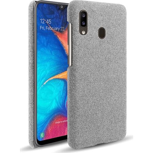 Cloth Cases For Samsung A20 A30 Case Retro Cloth Hard Cover for Samsung Galaxy A20 SM-A205FN/DS A30 SM-A305F/DS 6.4'' A20 A30
