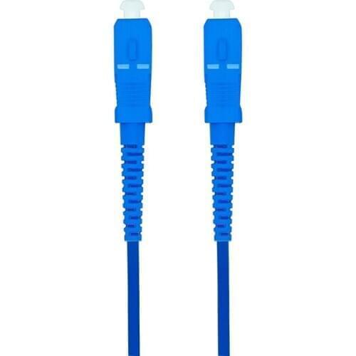 Indoor Armored 50Meters SC/PC-SC/PC,3.0mm,Singlemode 9/125,Simplex, SC/UPC Optical Fiber Patch Cord Cable,LC to SC