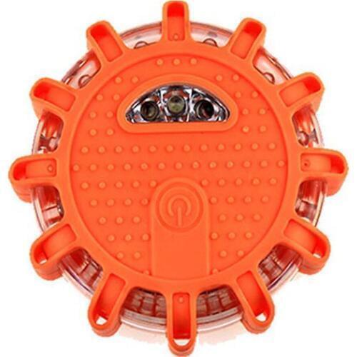 1pcs LED Road Flares Emergency Red Safety Light Flashing Roadside Beacon Traffic Light Roadway Safety
