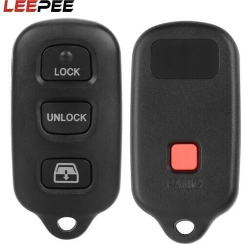 3+1 Buttons Keyless Key Case Remote Car Key Shell For Toyota 4Runner Camry Corolla Prius RAV4 Lexus SC300 Scion xB Pontiac