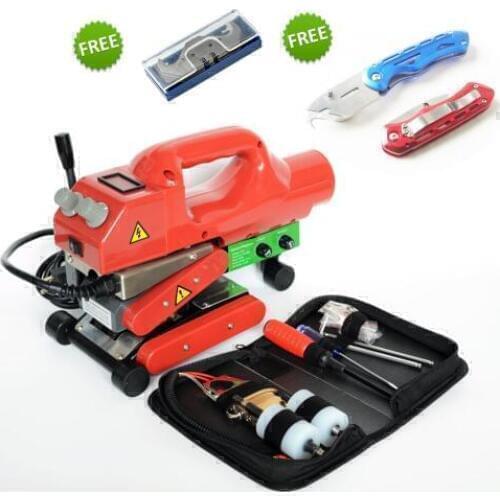 Automatic geomembrane hot wedge sealer