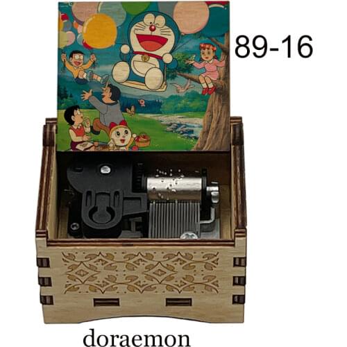 Wooden mechanical color print La Valse D'Amelie LA LA LAND Music Box girlfriend wife Birthday Gift For Christmas gifts