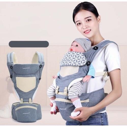 Ergonomic Baby Carrier Large Capacity Kids Backpacks Waist Stool Hip Seat New Born Child Items Children Outdoor Travel Equipment