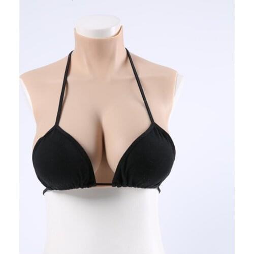E-Cup 2750g Artificial Silicone Breast Form False Fake Boobs for Crossdresser Transgender Shemale Drag Queen Enhancer Cosplay