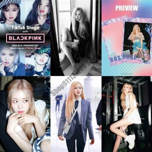 Canvas Painting South Korean girl group Park Chae Young Rose Wall Art Nordic Posters And Prints Pictures For Living Room Decor