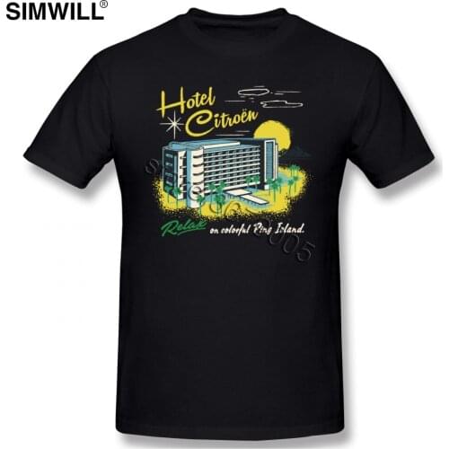 Novelty Latest T-Shirt Mens 100% Cotton Hotel Citroen Tee Shirt Short Sleeve O Neck Graphic T Shirts Custom Print Clothes