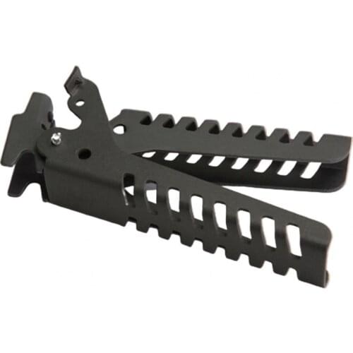 Camping Pot Lifter Heatproof Portable Anti-Heat Aluminum Alloy Clamp-On Gripper for Picnic Camping Pot Lifter