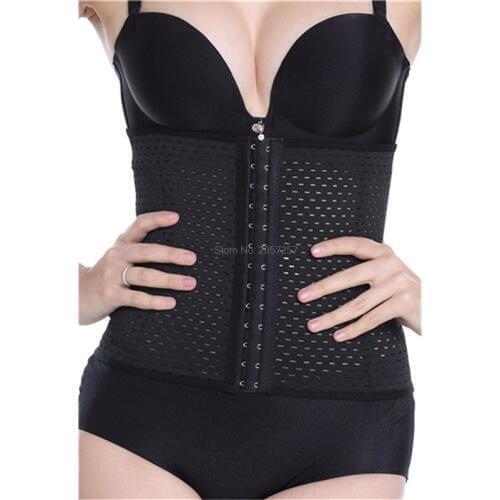 Fat Burning Girdle Belt Sexy Women Cami Body Corset Waist trainer Shapers Underbust Belt Steel boned steampunk corselet bustiers