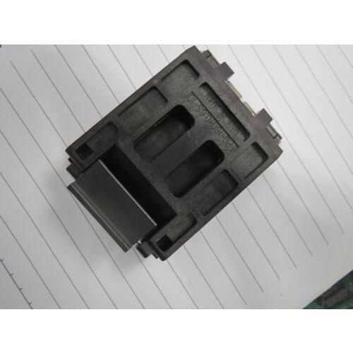Clamshell 100%New&Original FPQ-160-0.65-10 QFP160/TQFP160/LQFP160 0.65mm IC Burning seat Adapter Test Socket test bench