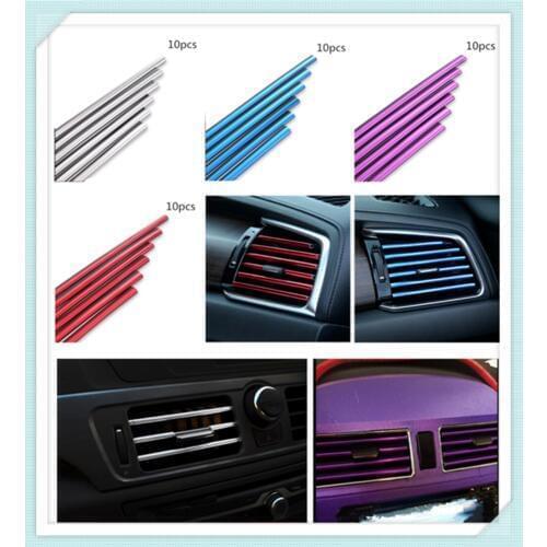 Car parts air conditioning outlet decorative strip clip modified personality for Chevrolet WTCC Sequel Nubira Monte Kodiak