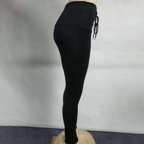 Women Leggings Lady Fashion Slim Compression Base Layer Pants Solid Black Leggings Femme Casual High Waist Leggings