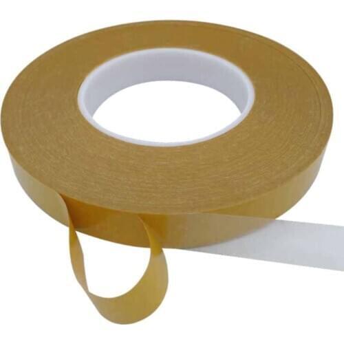 1Roll 50m High Temperature Resistance PET Double Sided Tape Clear Adhesive Tape 4XFD