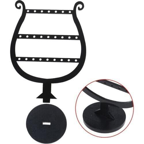 1pcs 25 Holes Earrings Stud Jewelry Display Stand 2 In1 Bottle Shape Jewelry Holder Showcase New