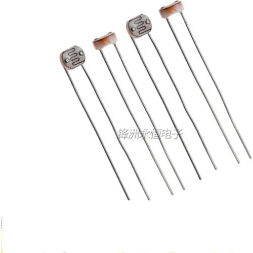 25PCS Photoresistor GL5506/5516/5528/5537/5539/5547/5549 Light Detection Switch Sensor