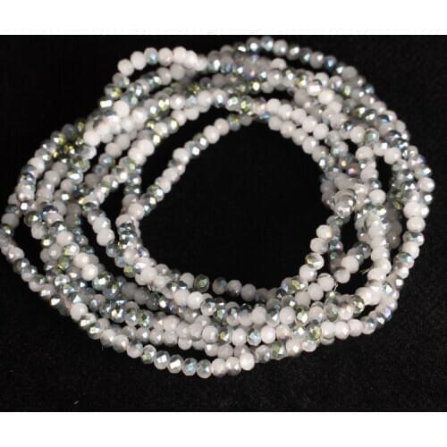 2x3mm 140pcs Austrian Faceted Crystal Beads, Bulk Beads, Handmade Beads Beads, For DIY Bracelet Necklace Jewellery making