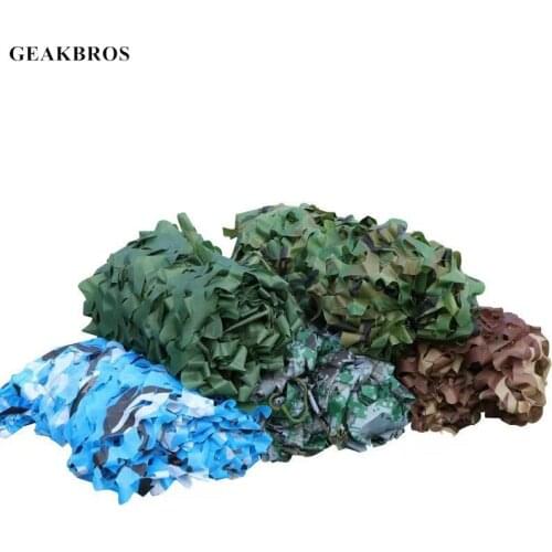 4*6m Military Camouflage Netting Camo Net Ultralight Car Camping Hunting Garden Tent Tarp Awning Sun Shelter Camouflage Mesh