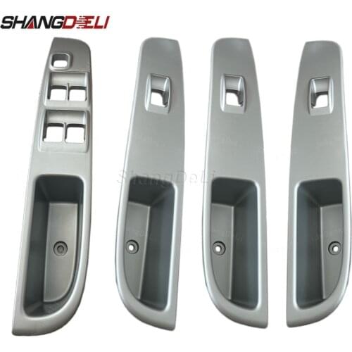 4pcs/1 Set Power Window Control Switch Button Car Window Lifter Switch Panel For Mitsubishi L200 Triton 2013 2014 2015
