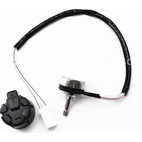 Free Shipping Fuel Controller Throttle Rotation Knob Switch for Case Sumitomo 60/70/75/120/200/210/240/300/360 Excavator Parts