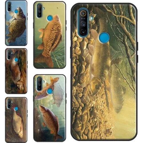 Chub Carp Fish Case For OnePlus 8 Pro 9 Pro Nord 7T 8T 9R Cover For Realme C21 C15 C11 C3 GT Q3 6 7 8 Pro